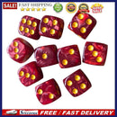 10pcs 16mm Dices Cube Round Corner 6 Sided Party Board Game Playing Games Dic