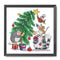 Christmas Cross Stitch Kits 14CT Stamped Embroidery DIY Crafts (C357 Gift)