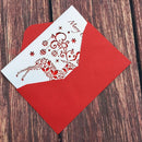 Cutting Invitation Card Greeting Cards Handmade Xmas Tree Christmas Decoration