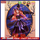 Rhinestone Halloween Pumpkin Full Round Drill Diamond Painting Set Home Dec