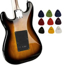 50pcs Electric Guitar Picks Mix Thickness Boxed F4G0