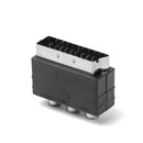 Phono Plug Scart Male to 3RCA Female 21PIN Adapter Input For PS4 WII DVD VCR