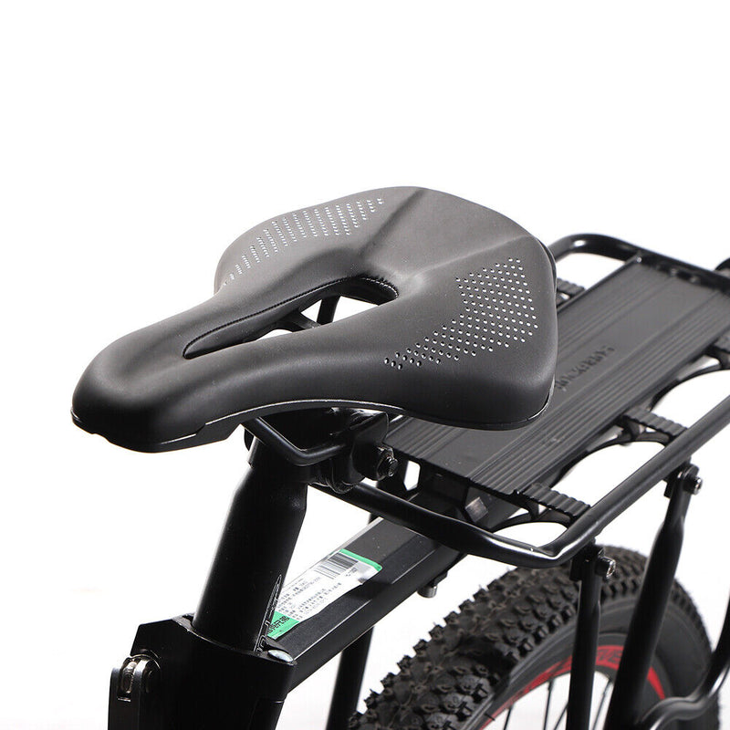 Bicycle Seat MTB Road Bike Saddle Comfortable Sponge Breathable Hollow Cushion