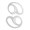 2pcs Soft Earphone Anti-Drop Clip Holder Earplug Protector Cover (White) Newly