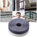 Door Window Bottoom Seal Strip Windproof Self Adhesive Sealing Tape (Grey) Newly