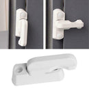 Door Sash Jammer Safety Restrictor Latch Tool Locking Window Security Locks L4O9