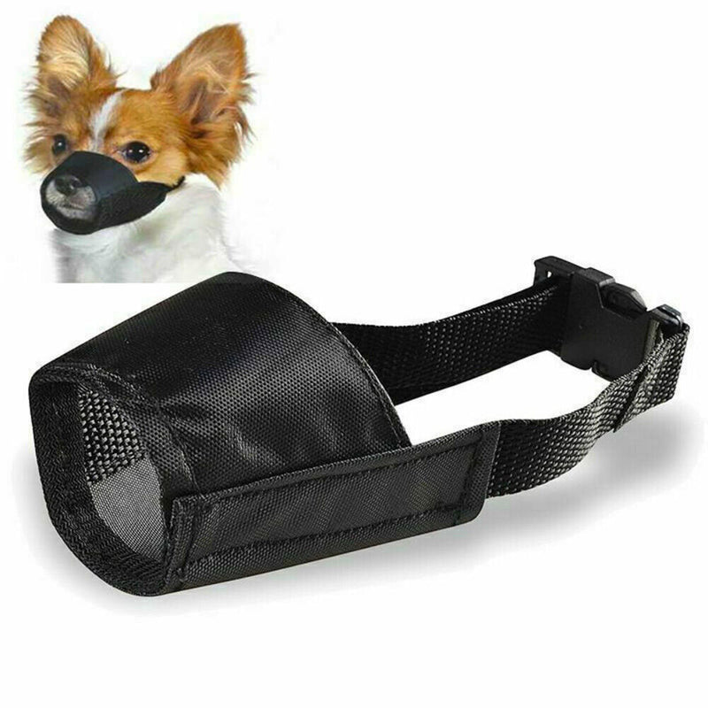 Adjustable Oxford Cloth Stop Bite Dog Muzzles Safety Breathable Pet Mouth Cov