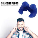 2x Waterproof Soft Ear Plugs Silicone Portable Earplugs Water Sports Accessor