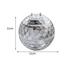 Solar Water Floating Light Magic Ball Waterproof Pool Garden Decor (Warm)