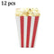 12PCS Popcorn cake candy Paper Boxes Birthday Party Paper Favour Y0T0 Loot A7Q7