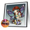 5D Diamond Painting Elf Girl Full Round Drill Mosaic Cartoon DIY (A2073) Newly
