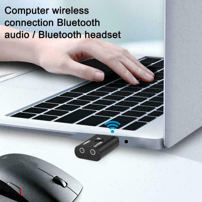 Bluetooth-compatible 5.0 Audio Transmitter Receiver For TV Adapter use PC A4Z5