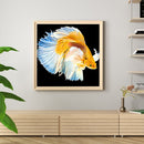 DIY Goldfish Pattern Full Cross Stitch Kits Stamped Canvas 11CT Embroidery Gift