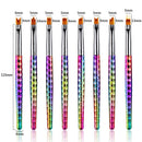 Pen Nail Painting Brush Set UV Gel Acrylic Nail Art Brush Flower Drawing Pen