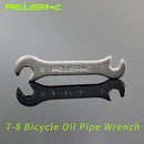 RISK 7-8mm MTB Bike Hydraulic Oil Disc Brake Oil Pipe Locking Screw Wrench