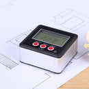 Magnetic Digital Protractor Inclinometer Level Box Angle Finder Box (Black)