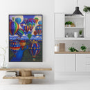 Special Shaped Crystal Part Drill DIY Hot Air Balloon Diamond Painting Kit Newly