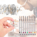 9pcs/Set Professional Round Watch Repair Screwdriver Spring Bar Watchmaker Tool