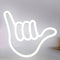 LED Finger Sign Neon Light Night Lamp Hanging for Home Party Decorations Newly