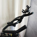 Car Phone Holder 360 Degree Rotatable Rearview Mirror Seat Cell Phone Holder