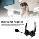 Call Center Headset USB Wired Offical Telephone Headphone with Microphone Newly
