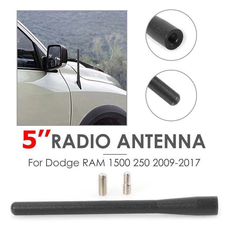 5 inch Short Roof Radio Aerial Antenna Mast for Dodge RAM 1500 2500 09-17 Newly
