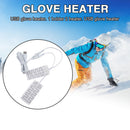 Winter Outdoor Electric Heating Gloves Pads Thermal USB Hand Feet Warmer Newly