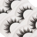 Makeup Soft Thick Cross Handmade Black Eye Lashes Extension False  Eyelashes