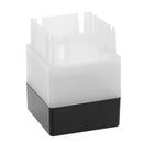 Square Waterproof LED Solar Light Fence Post Pool Garden Lamp Warm White Newly