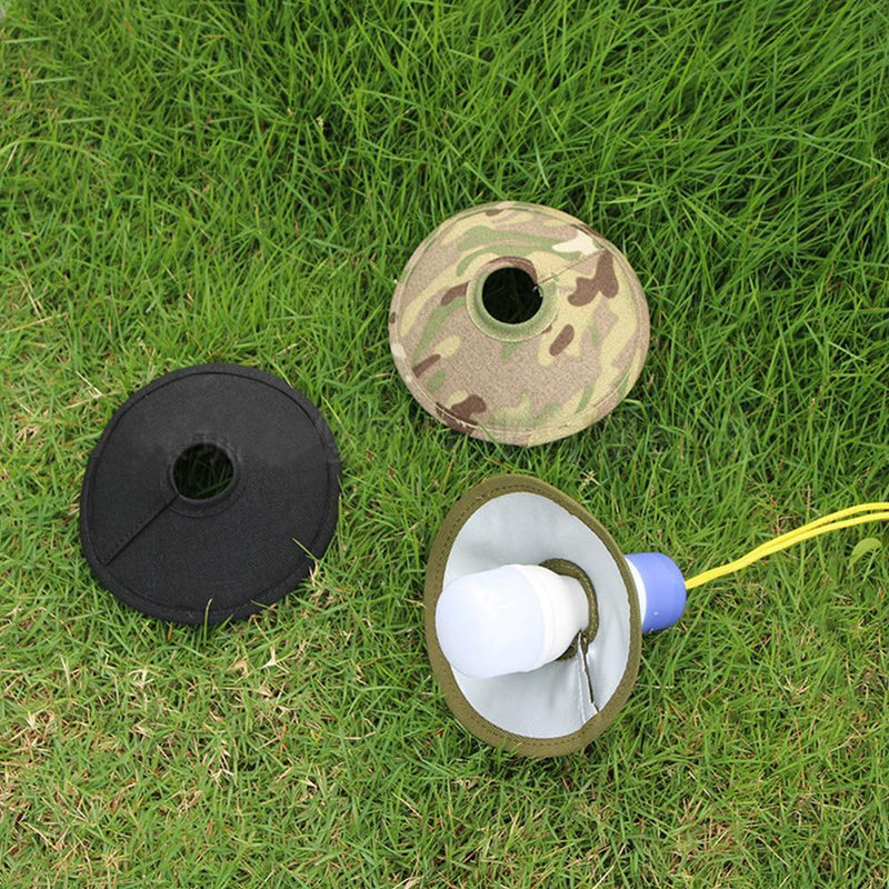 Camping Lampshade Lantern Lamp Cover for Goal Zero Black Dog ESLNF (Black)