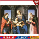 5D DIY Full Drill Diamond Painting Religious Cross Stitch Mosaic Craft Kit