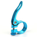 31.8mm Seatpost Clamp Quick Release MTB Bike Seat Post Tube Clip (Blue) Newly