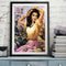 Hand Painted Digital Oil Picture DIY Women Paint By Numbers Kit Canvas Craft