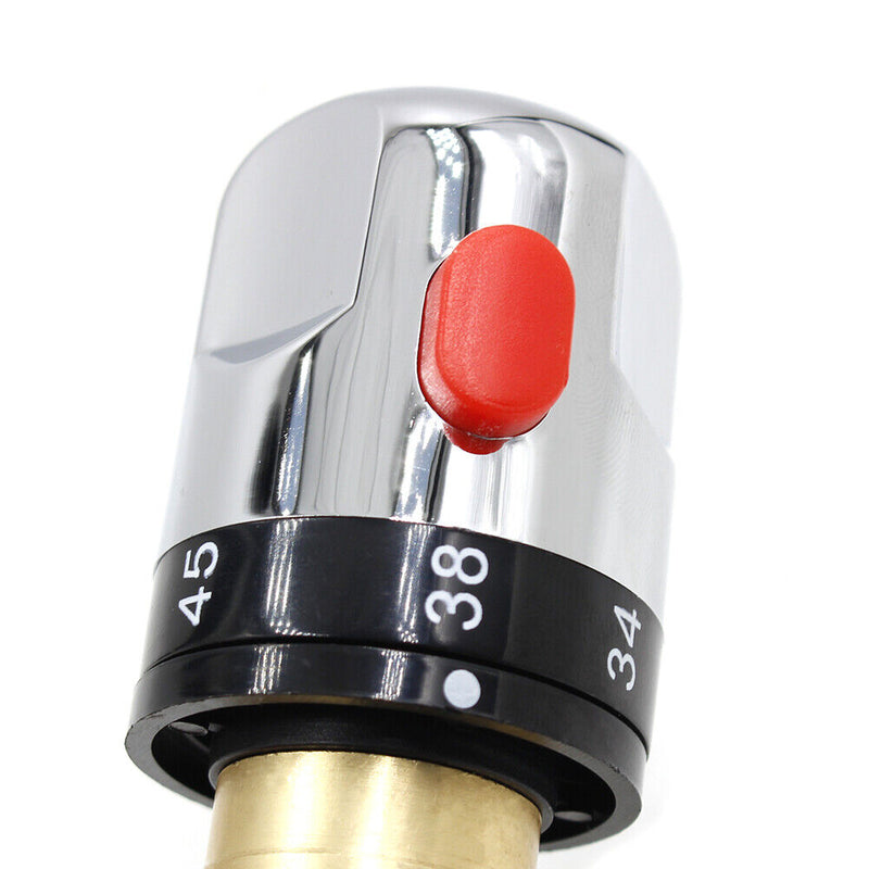 Brass Thermostatic Mixing Valve Water Temperature Control Valve for Hot Was