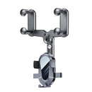 360° Rotatable Retractable Car Multifunctional Rearview Mirror Phone Holder`