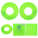 Swim Ring Inflatable Fluorescent Swimming Pool Float for Baby Kid Child Adu