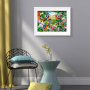 5D DIY Full Drill Diamond Painting Animal Embroidery Mosaic Needlework Decor
