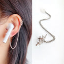 Clip Stainless Steel Holder Earphone Anti-Lost Earrings For AirPods 3 Pro 2 1