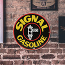 Round Metal Tin Sign Plaque Wall Letters Posters Iron Painting for Bar (2) Newly