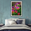 Cross Stitch 5D DIY Diamond Painting Blossom Flowers Needlework Home Wall Dec