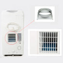 Square Portable Air Conditioner Exhaust Duct Interface Pipe Tube Connector Newly