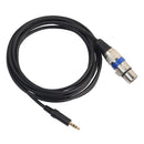 XLR 3pin Female to 3.5mm Male TRS Male Audio Converter Cable Audio