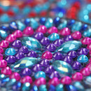 5D Rhinestone DIY Mandala Pattern Diamond Painting Fashion Earrings Girl Gifts