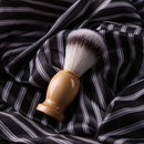Wood Handle Men Facial Beard Brush Beard Cleaner Safe Hair Shaving Brush Newly