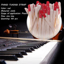 Piano Tuning Strap 90pcs Piano Bridle Straps Instrument Replacement U6D1