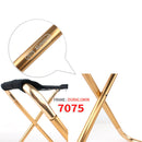 Portable Folding Small Stool Aluminum Alloy Train Mini Extended Seat (B) Newly