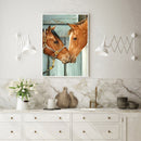 Painting By Numbers Kit DIY Horses Hand Painted Canvas Oil Art Picture Gift