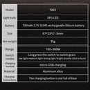 Charging XPG Mini Head Flashlight 16340 Flashlight Headlight Riding Head Lamp