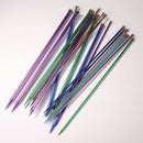 20pcs Colorful Alumina Knitting Needles Crochet Hooks Yarn Needle Weaving Tools