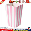 12pcs Favor Candy Treat Popcorn Boxes for Wedding Party Supply(Pink) Newly